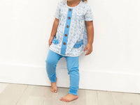 Laree + Co. - Kids Lexi Bamboo Short Sleeve Tunic Legging Set