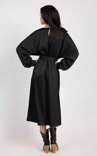 Sadie & Sage - Mood Boost Dolman Sleeve Midi Dress