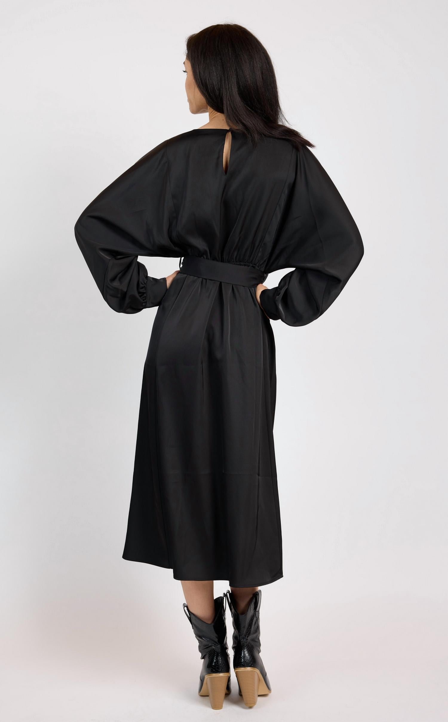 Sadie & Sage - Mood Boost Dolman Sleeve Midi Dress