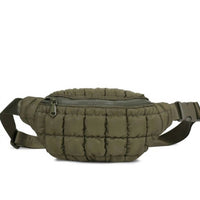 Sol And Selene - Women's Resurgence Quilted Puffer Crossbody Bag