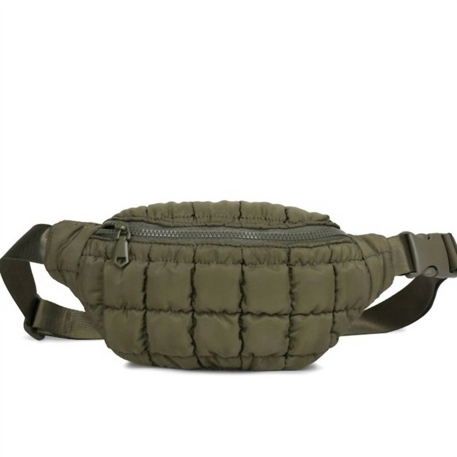 Sol And Selene - Women's Resurgence Quilted Puffer Crossbody Bag