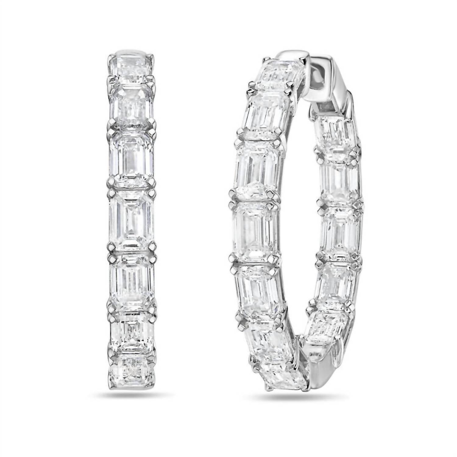 Diana M Jewels - Women's Emerald Lab-grown Diamond Jewelry (7.65 Tcw) - Signature