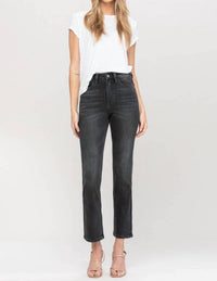 Vervet By Flying Monkey - Victoria Stretch Straight Ankle Jean