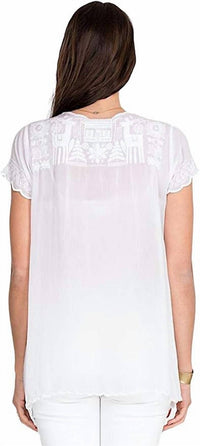 Johnny Was - Folk Short Sleeve Tunic Shirt