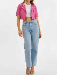 Lamarque - Kirsi Cropped Biker Jacket