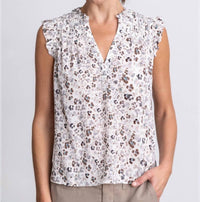 Go By Go Silk - Sleeveless Girly Blouse