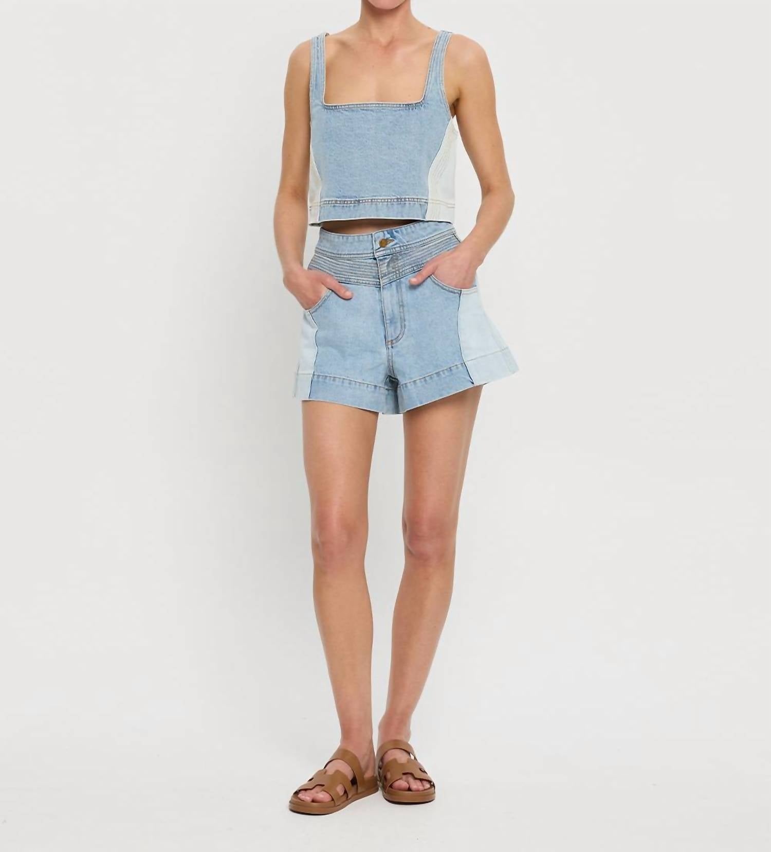 Kivari - Carla Denim Top