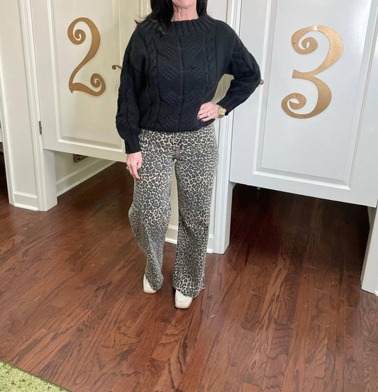 Papermoon - Ella Cable Knit Sweater