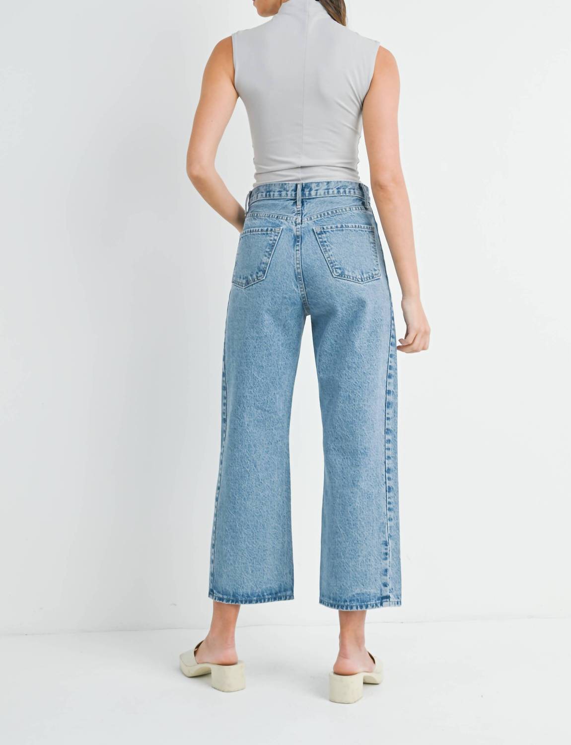 Just Black Denim - Twist Barrel Jean