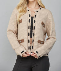 Fate By Lfd - Ribbon Trimmed Cardigan