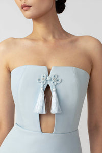 Sau Lee - Isla Strapless Mini Dress