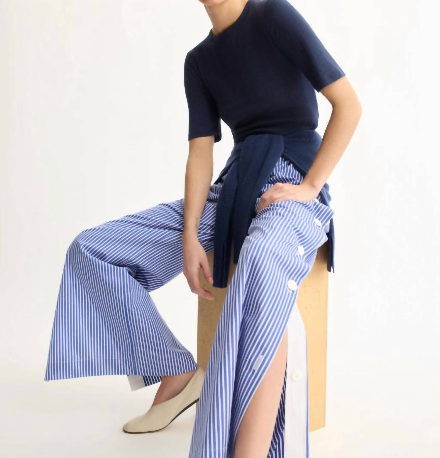 Arlo Mott - Baxter Side Button Pants