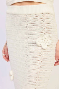 Emory Park - Calista Crochet Maxi Skirt