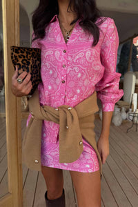 never fully dressed Bandana Miley Shirt in pink - women's shirt - detail view
