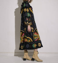 Asha - Suzani Maxi Dress