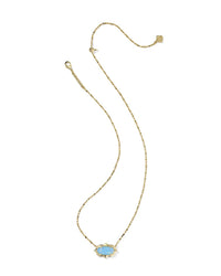 Kendra Scott - Women's Elisa Scallop Frame Short Pendant Necklace