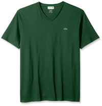 Lacoste - Short Sleeve V-neck Pima Jersey T-shirt