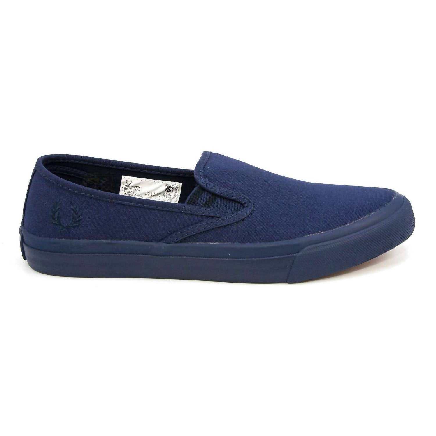 Fred Perry - Men's Turner Slip On Canvas Sneaker