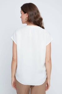 Renuar - Short Sleeve V-neck Blouse
