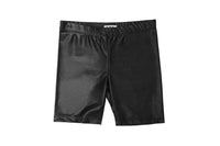 Mia - Leatherette Bike Shorts