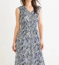 Nic + Zoe - Women's Inked Lines Dierdre Dress