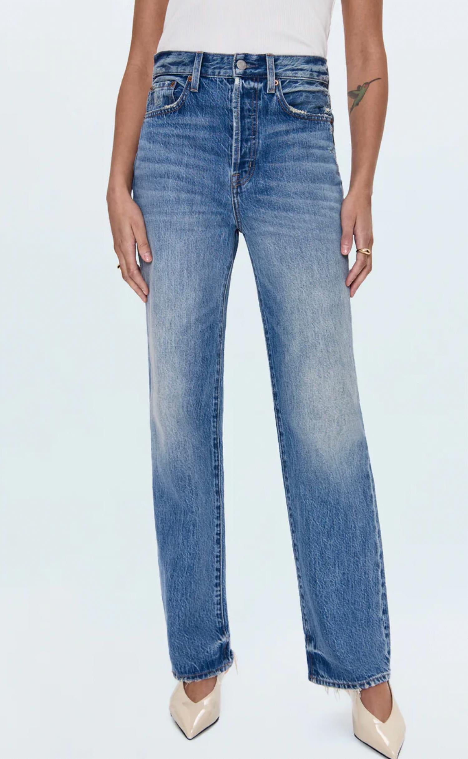 Pistola - Cassie Super High Rise Straight Jean