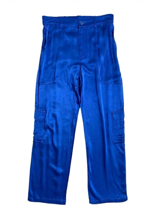 Young Fabulous & Broke - Women's Satin Cargo Pants