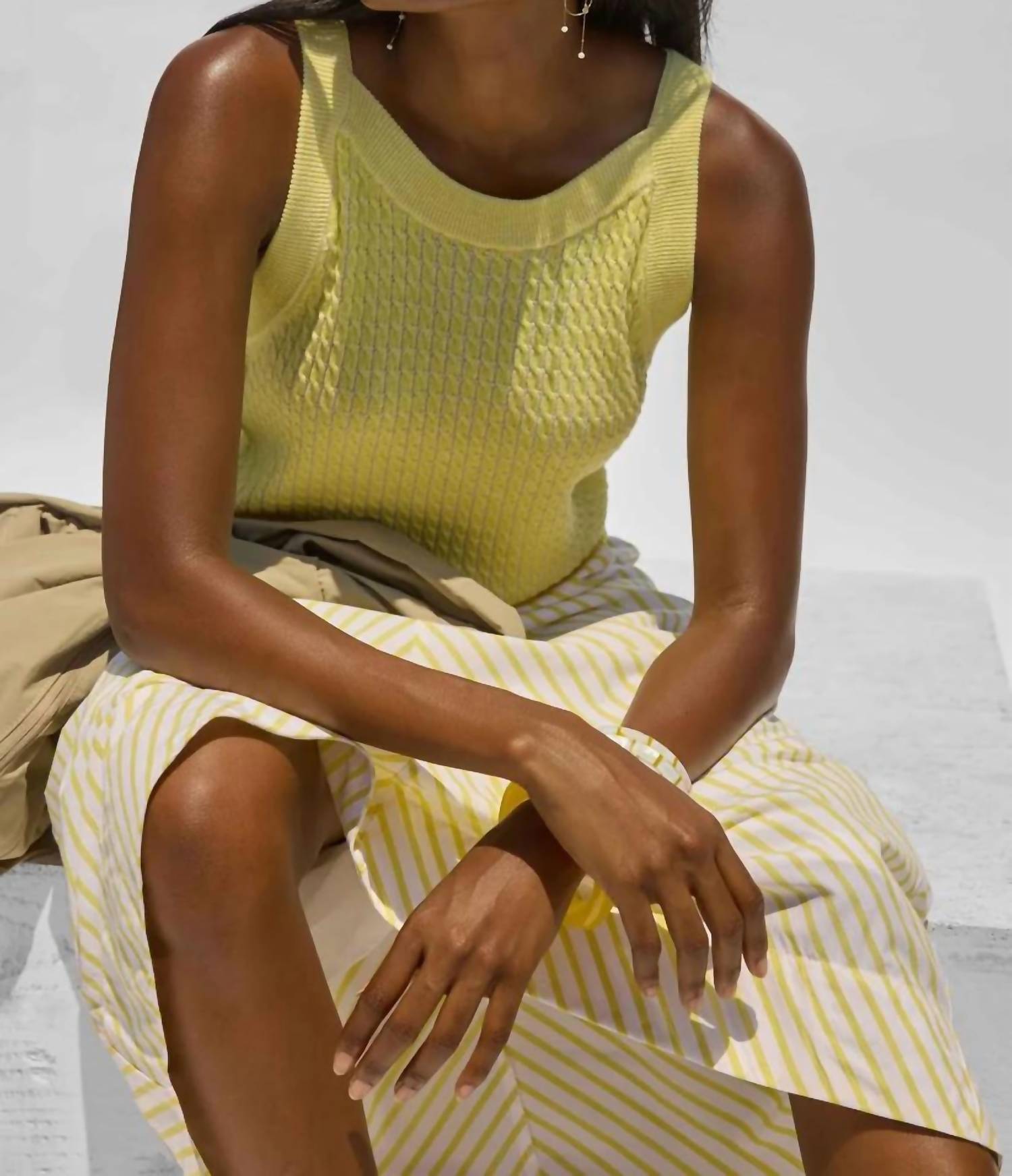 Lilla P - Mini Cable Tank Top