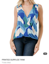 Ariella - Printed Tank Top
