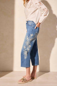 Tribal - Audrey Girlfriend Crop Jeans