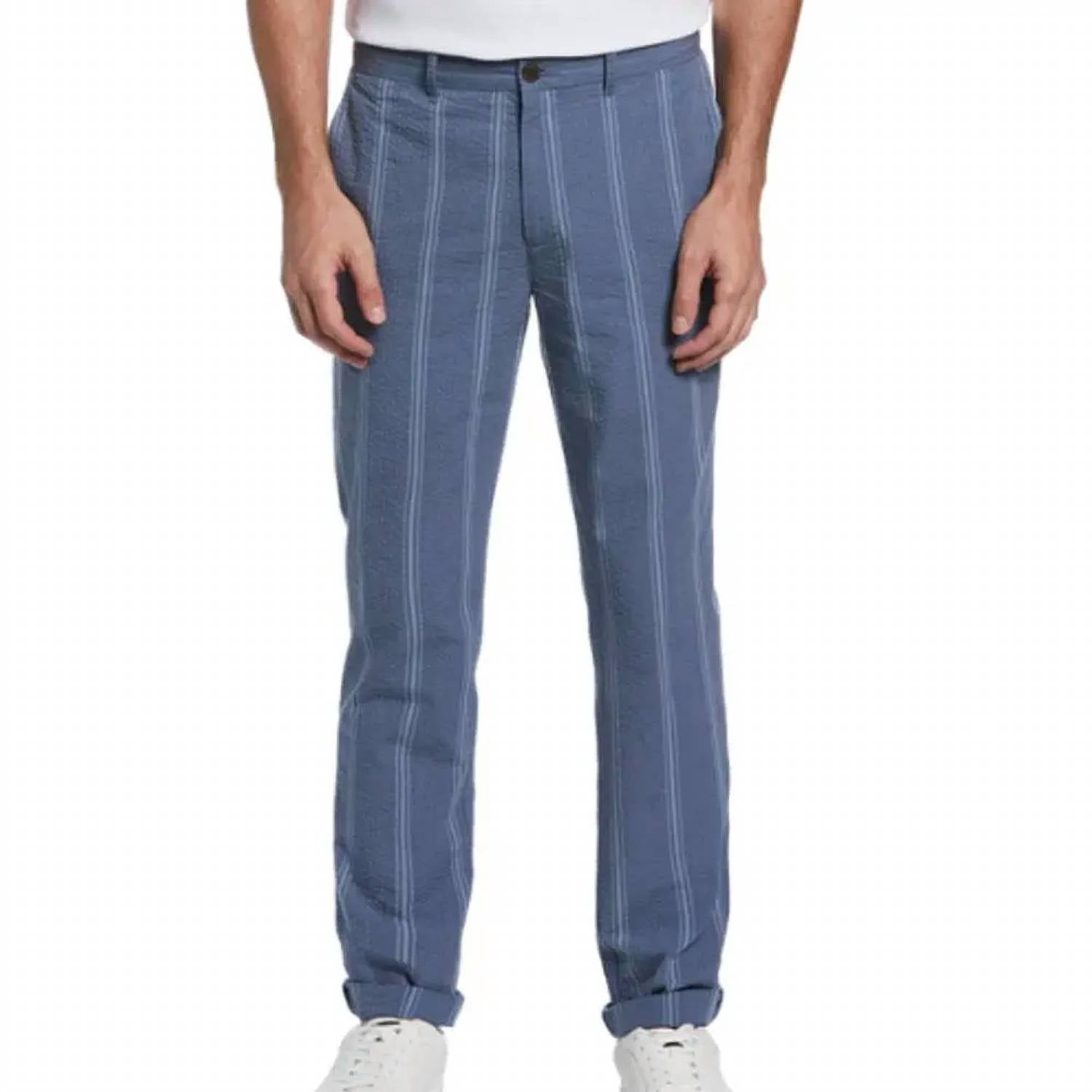 Original Penguin - Seersucker Jacquard Stripe Pants