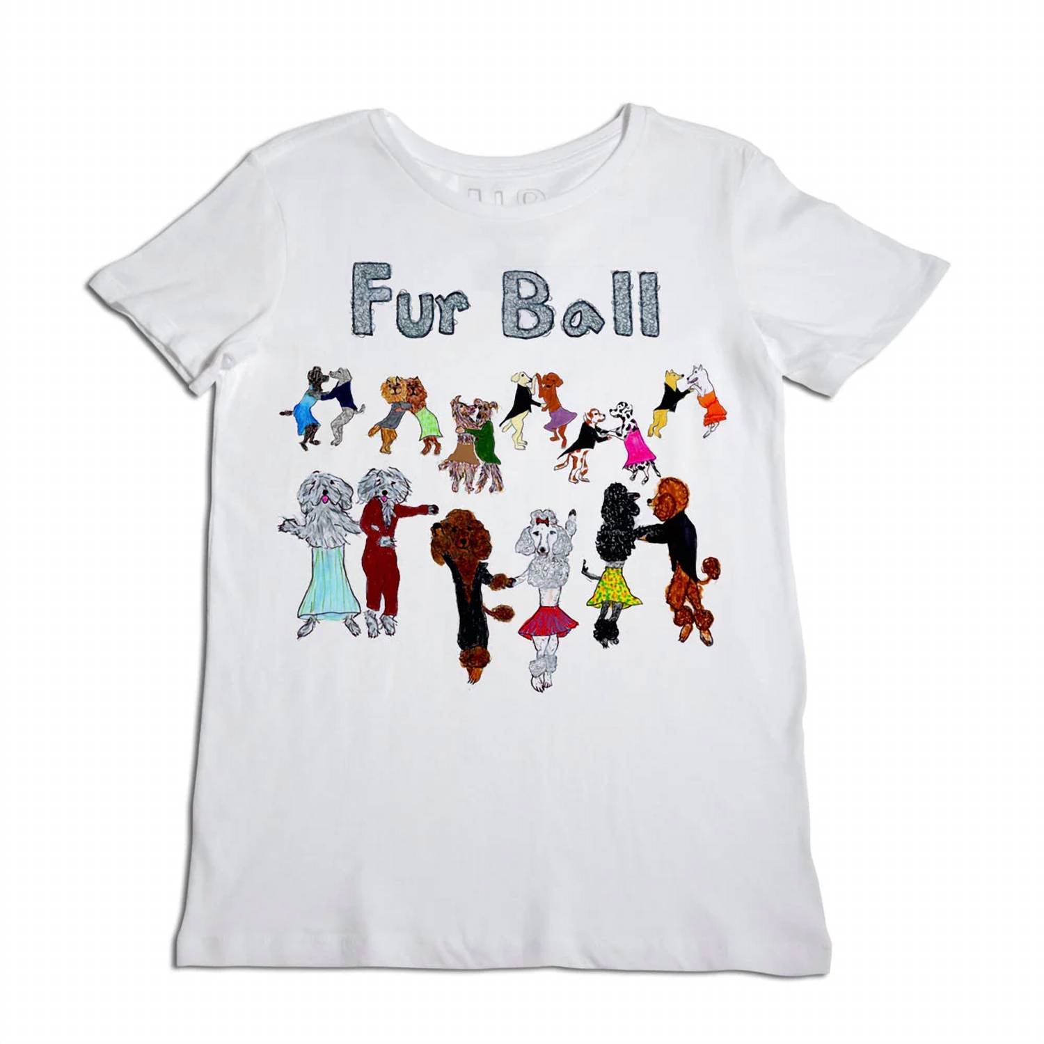 Unfortunate Portrait - Unisex Fur Ball Crew T-shirt