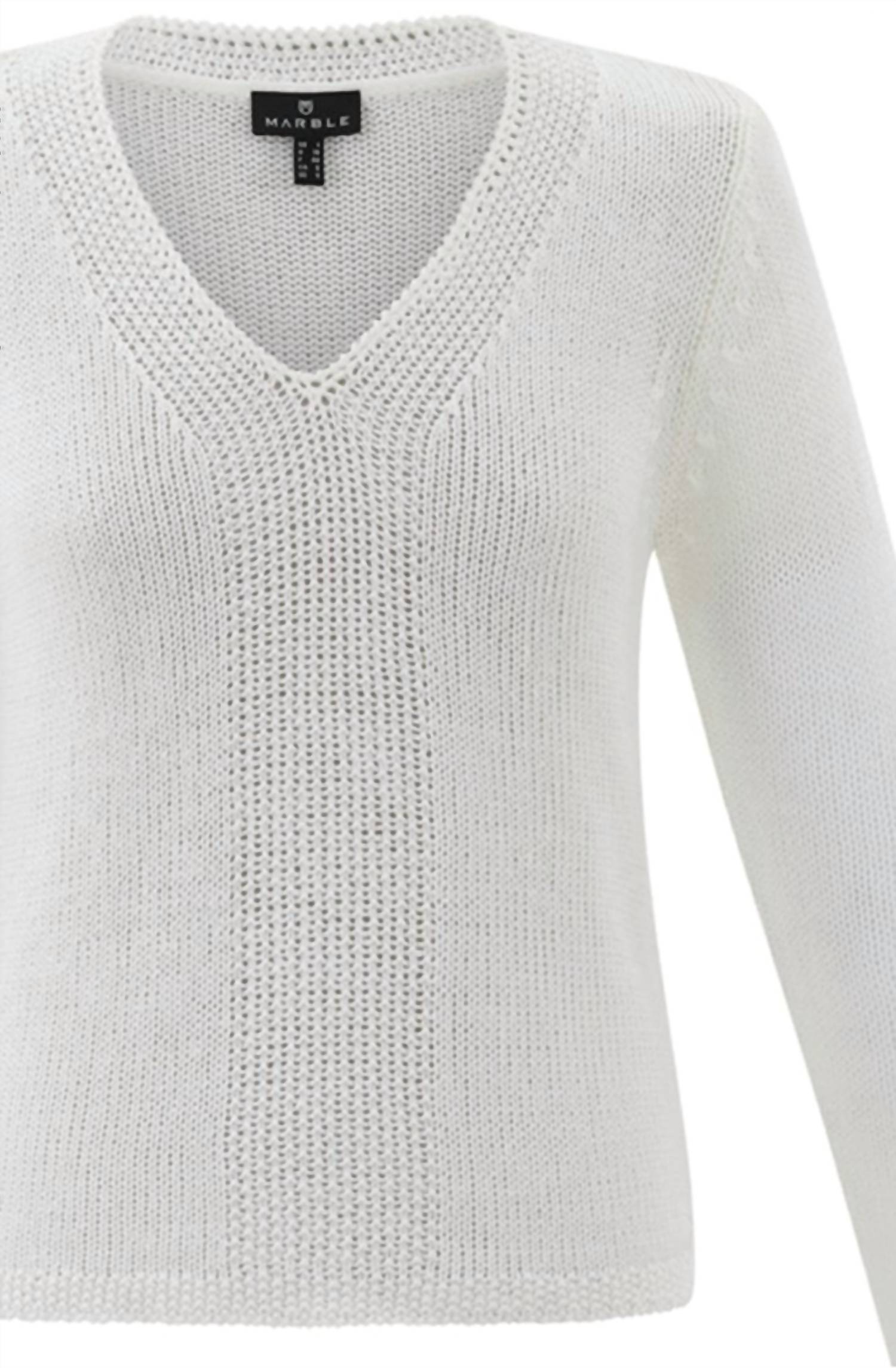 Marble - Perfect V-neck Sweater