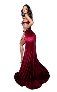 Portia&Scarlett - Sparkling Rhinestone Maxi Dress