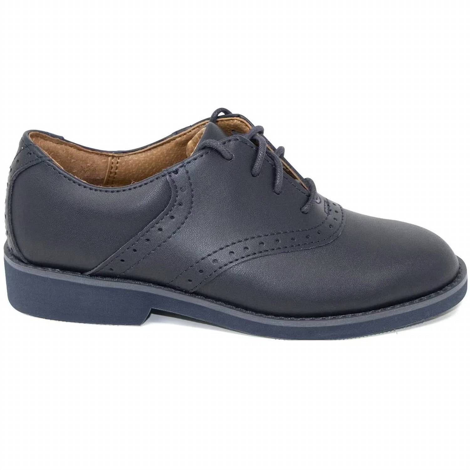 School Issue Girl's Upper Class Shoes in navy - kids' shoe