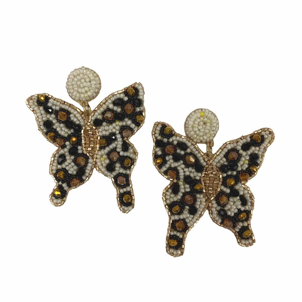Allie Beads - Women's Butterfly Earrings