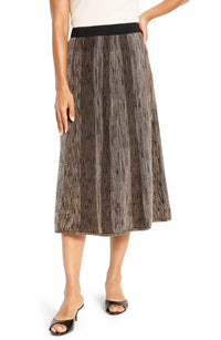 Nic + Zoe - Ombre Pixel Knit Midi Skirt