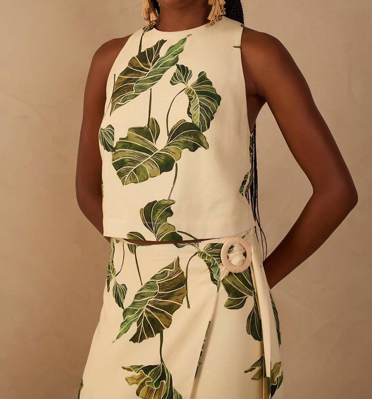 Dress To - Printed Sleeveless Top