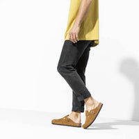 Birkenstock - Unisex Boston Soft Footbed Suede Leather Narrow Fit Clogs