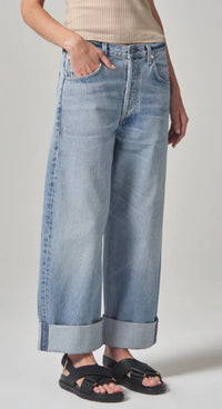Citizens Of Humanity - Ayla Baggy Cuffed Crop Jeans