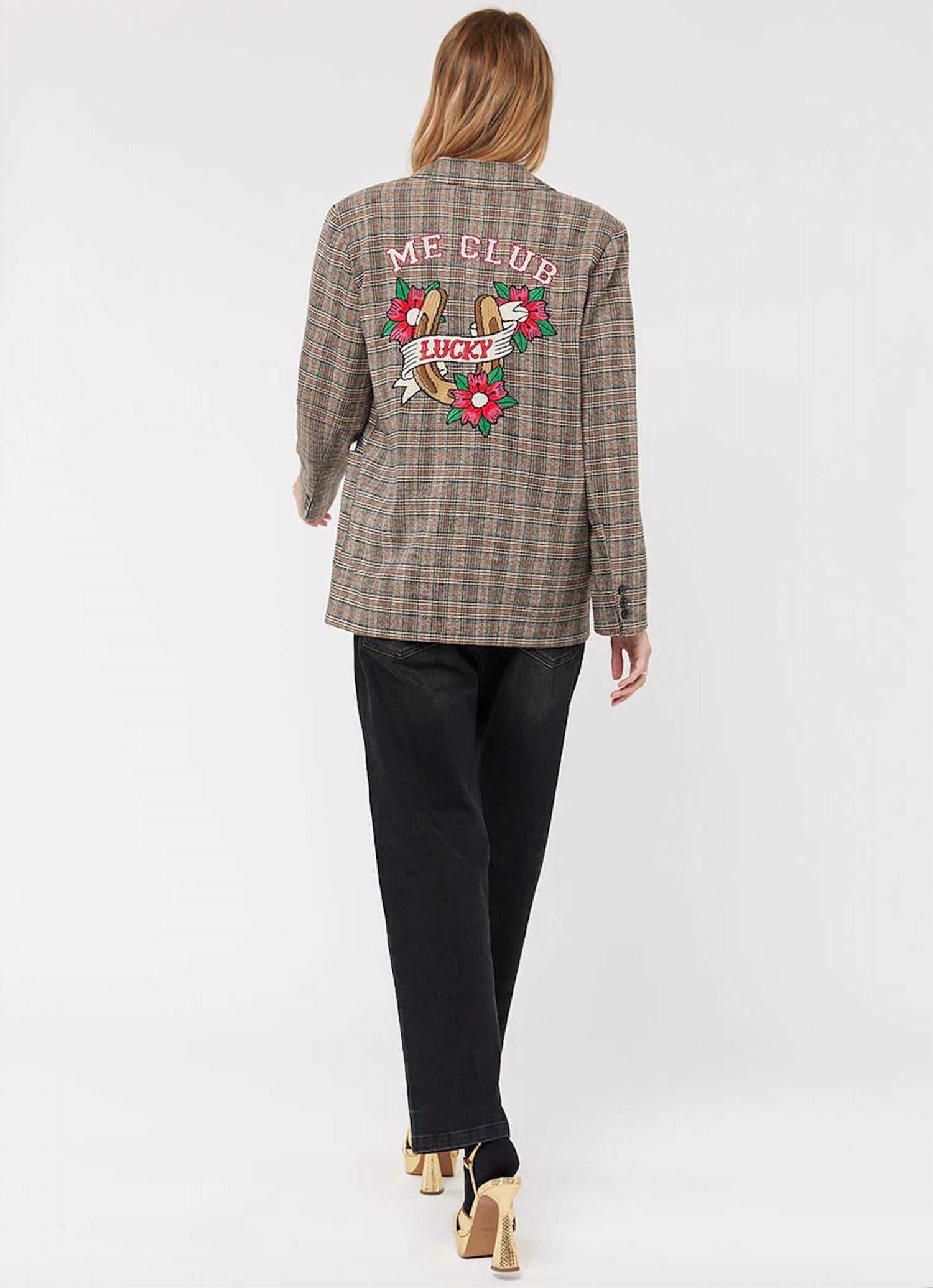 Me369 - Linda Tartan Lucky Jacket