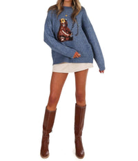 Bailey Rose - Fishing Bear Sweater