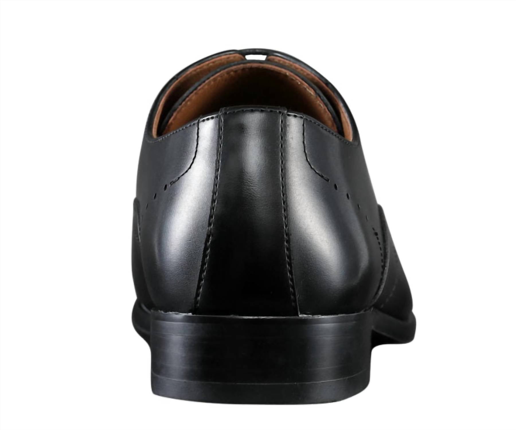 Amali Men's Rory Oxford Shoes in black - men's shoe - alternate view