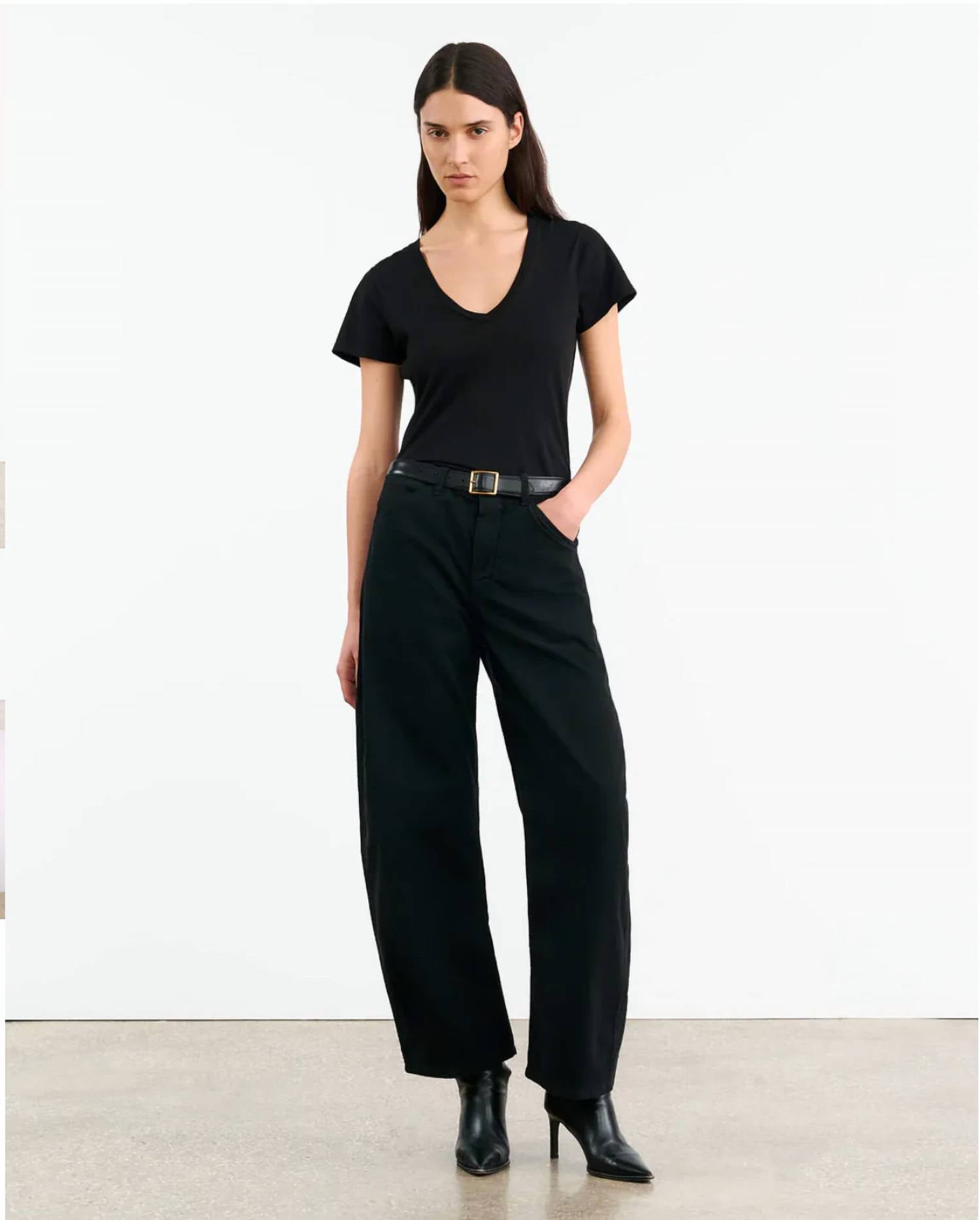 Nili Lotan - Tribeca Relaxed Barrel Leg Pant