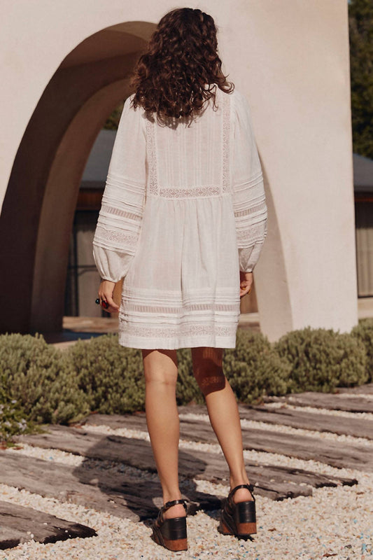 Spell - Stevie Lace Boho Mini Dress