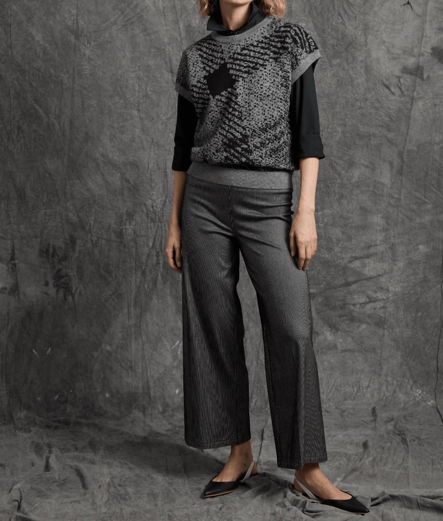Lysse - Darlene Hi Waist Wide Leg Denim Pants