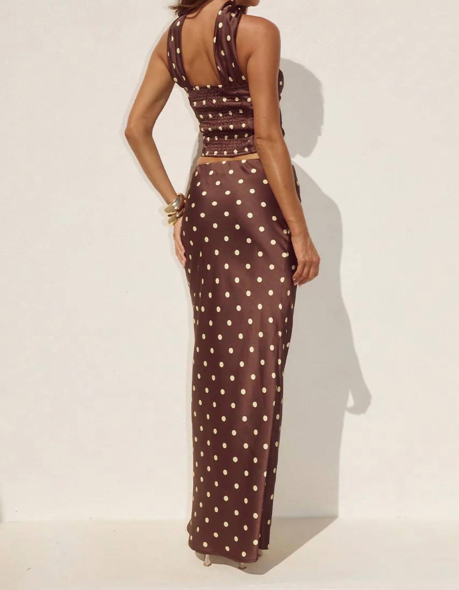 Runaway The Label - Blaine Polka Dot Top