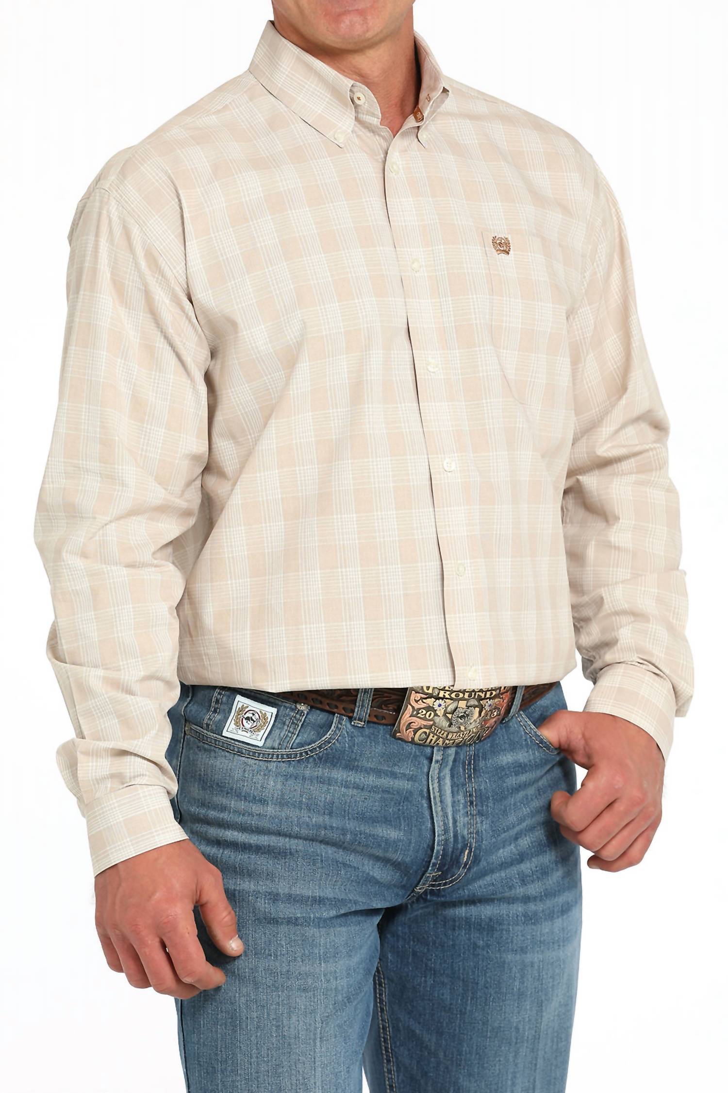 Cinch - Classic Plaid Button Down Shirt