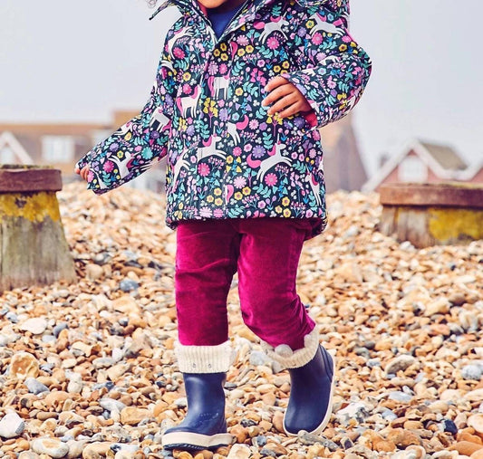 Jojo Maman Bebe - Unicorn Cozy Raincoat