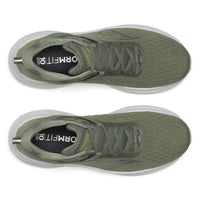 SAUCONY Men's Triump 22 Running Shoes in olive - men's shoe - detail view